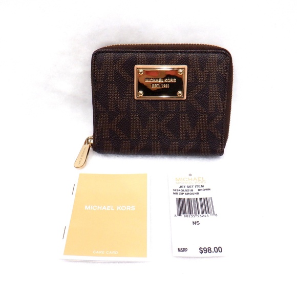 MICHAEL KORS Medium Zip Around Wallet - Picture 2 of 12